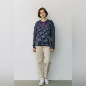 Ivivva by Lululemon Girls Goose Down Practice Makes Perfect Scuba Pullover sz 14